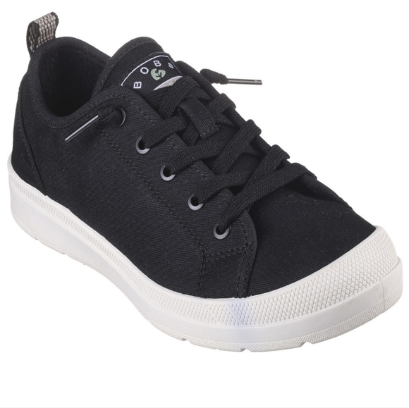 EUC Skechers BOBS Memory Foam Women's Black Shoes size 8 - Picture 1 of 10